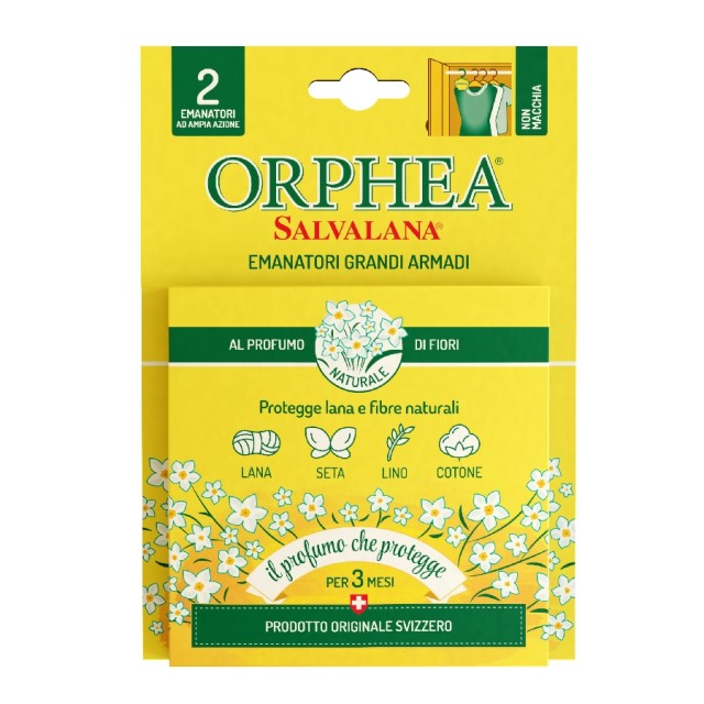 ORPHEA 歐菲雅衣物保護品-經典花香(2掛耳) 24盒裝 整箱購買