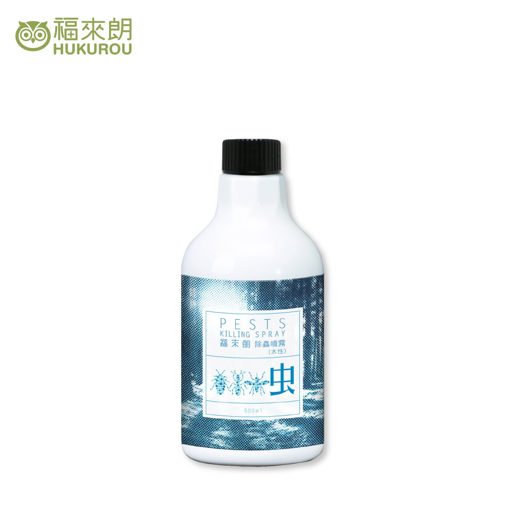【福來朗】水性除蟲噴霧 補充瓶 500ml