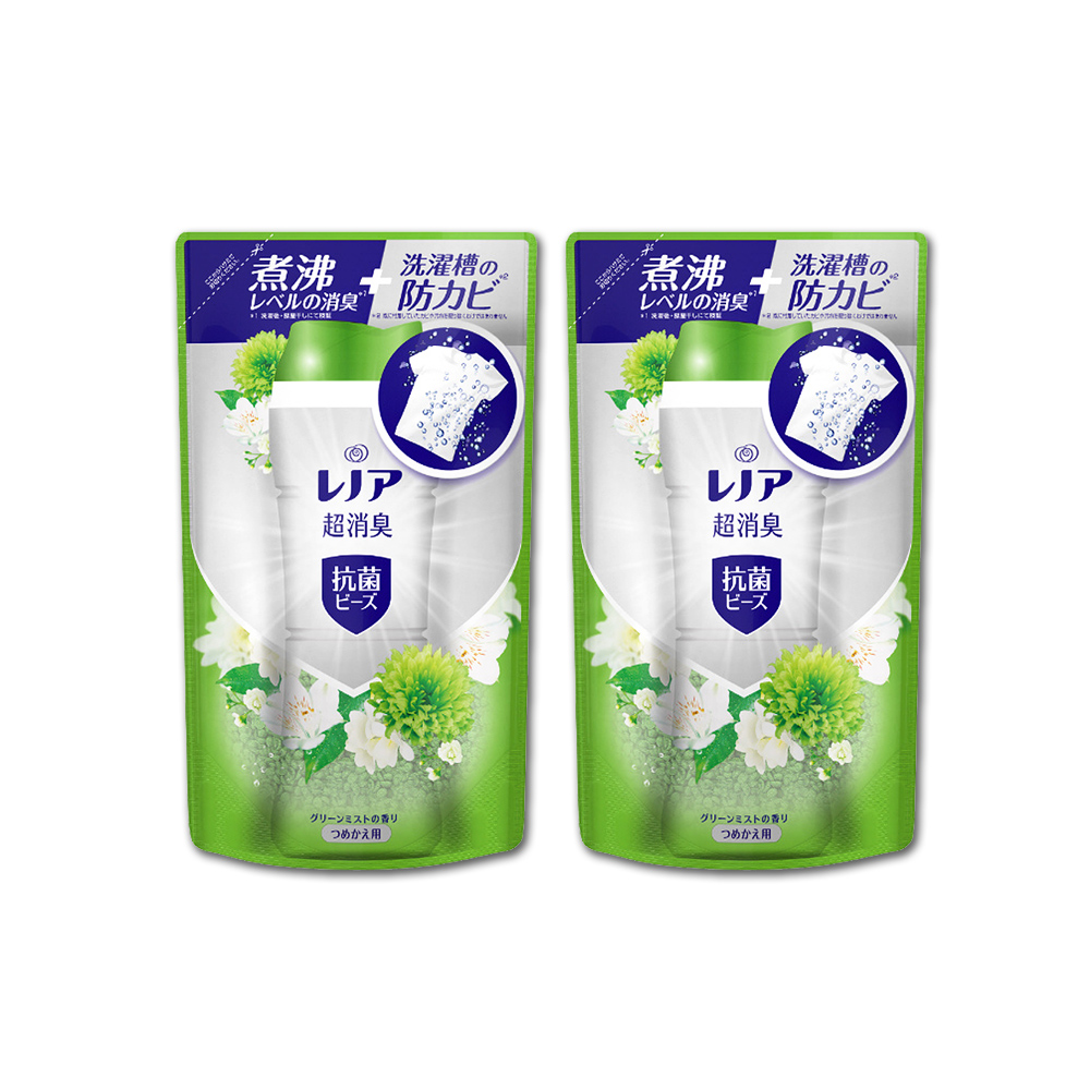 (2袋任選超值組)日本P&G Lenor蘭諾-超消臭汗味衣物除臭芳香顆粒香香豆補