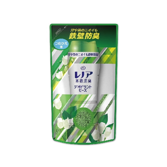 日本P&G Lenor本格消臭衣物芳香顆粒香香豆455ml/袋(滾筒/直立式洗衣機適用)