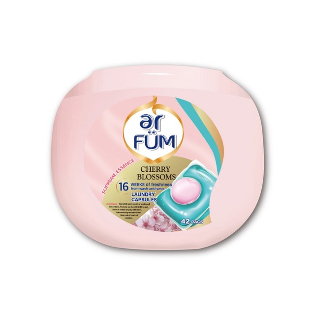 德國 AR FUM 紡優美-頂級16週芳香3效合1洗衣凝膠球42顆罐裝(洗衣膠囊/洗衣