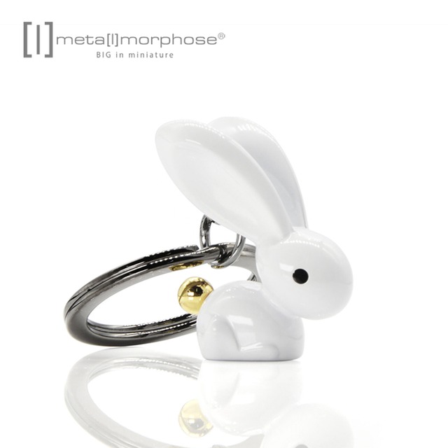 Metalmorphose 比利時 MTM - 白兔鑰匙圈