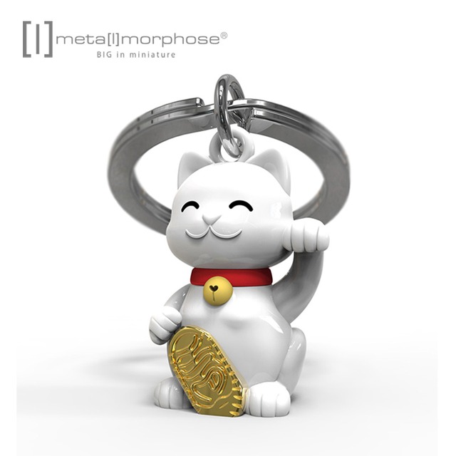 Metalmorphose 比利時 MTM - 招財貓鑰匙圈