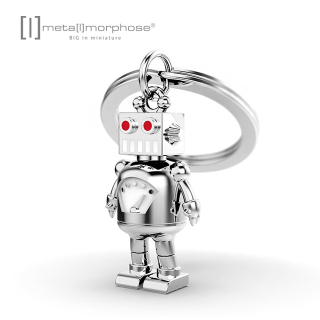 Metalmorphose 比利時 MTM - 復古機器人鑰匙圈
