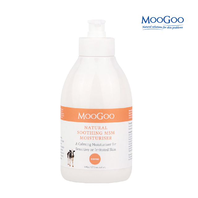 MooGoo慕爾果-MSM舒緩霜500g (胖胖瓶)