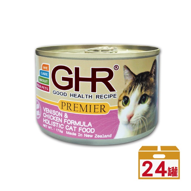 【GHR健康主義】貓用主食罐-鹿肉雞肉配方175G*24罐