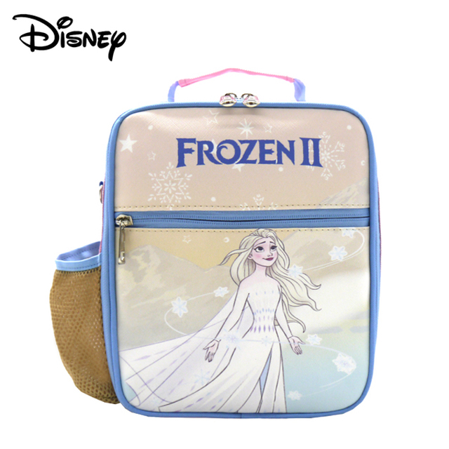 【Disney 迪士尼】餐袋 / 野餐袋 / 保冰保溫袋 ( 附背帶 ) - 冰雪奇緣