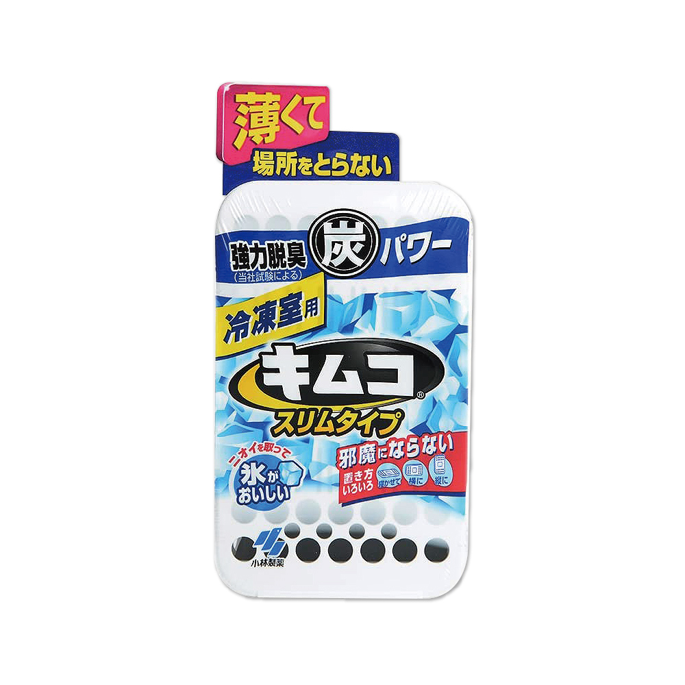 日本小林製藥-冰箱冷凍庫專用超薄型冷凍櫃除臭劑26g/盒(雙重活性炭180天