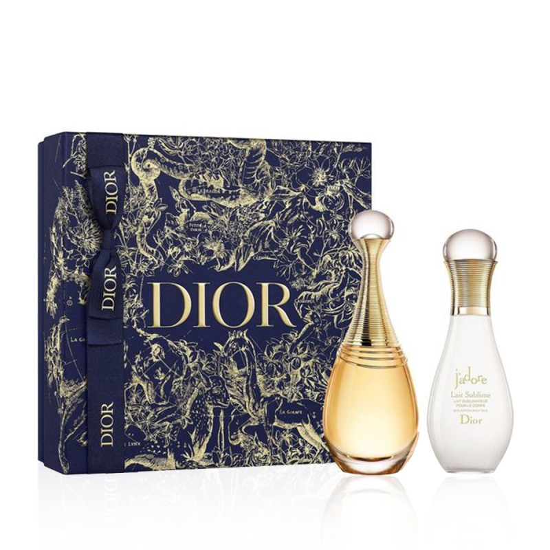 迪奧 Dior J'ADORE 真我宣言香氛美體組 2022聖誕限量 （香氛50ml+身體乳75ml）