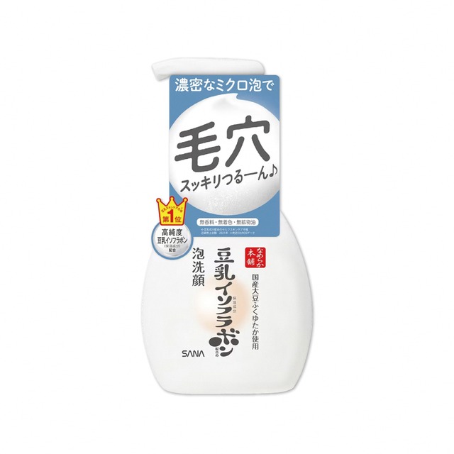 日本豆乳本鋪- 豆乳雙重保濕洗顏慕絲200ml/按壓瓶(親膚潔顏洗面乳,保濕