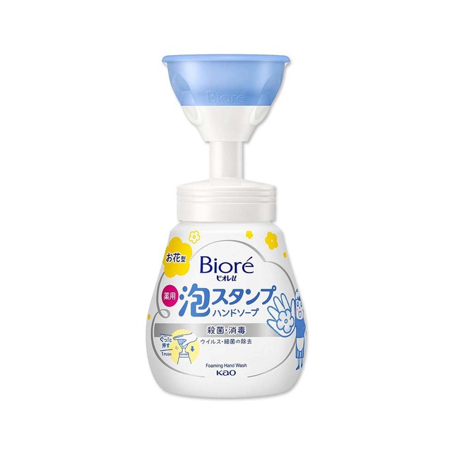 日本KAO花王-蜜妮Biore花朵造型泡泡保濕洗手慕斯240ml/新瓶(弱酸性SPT淨膚