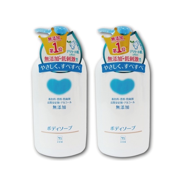 日本Cow牛乳石鹼- 溫和乾爽植物性高保濕沐浴乳550ml/瓶
