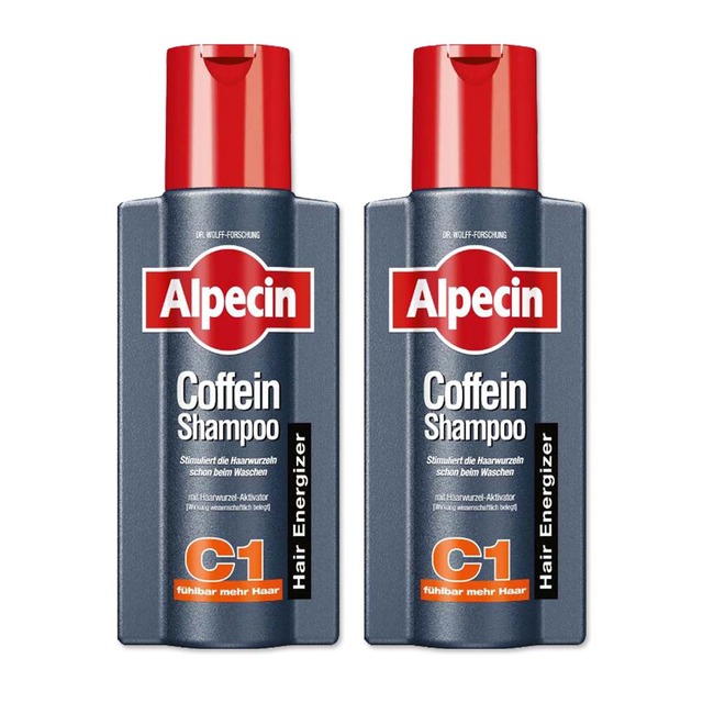 (2瓶組)德國Alpecin-強健髮根控油無矽靈咖啡因洗髮凝露250ml/瓶-C1強健髮根*