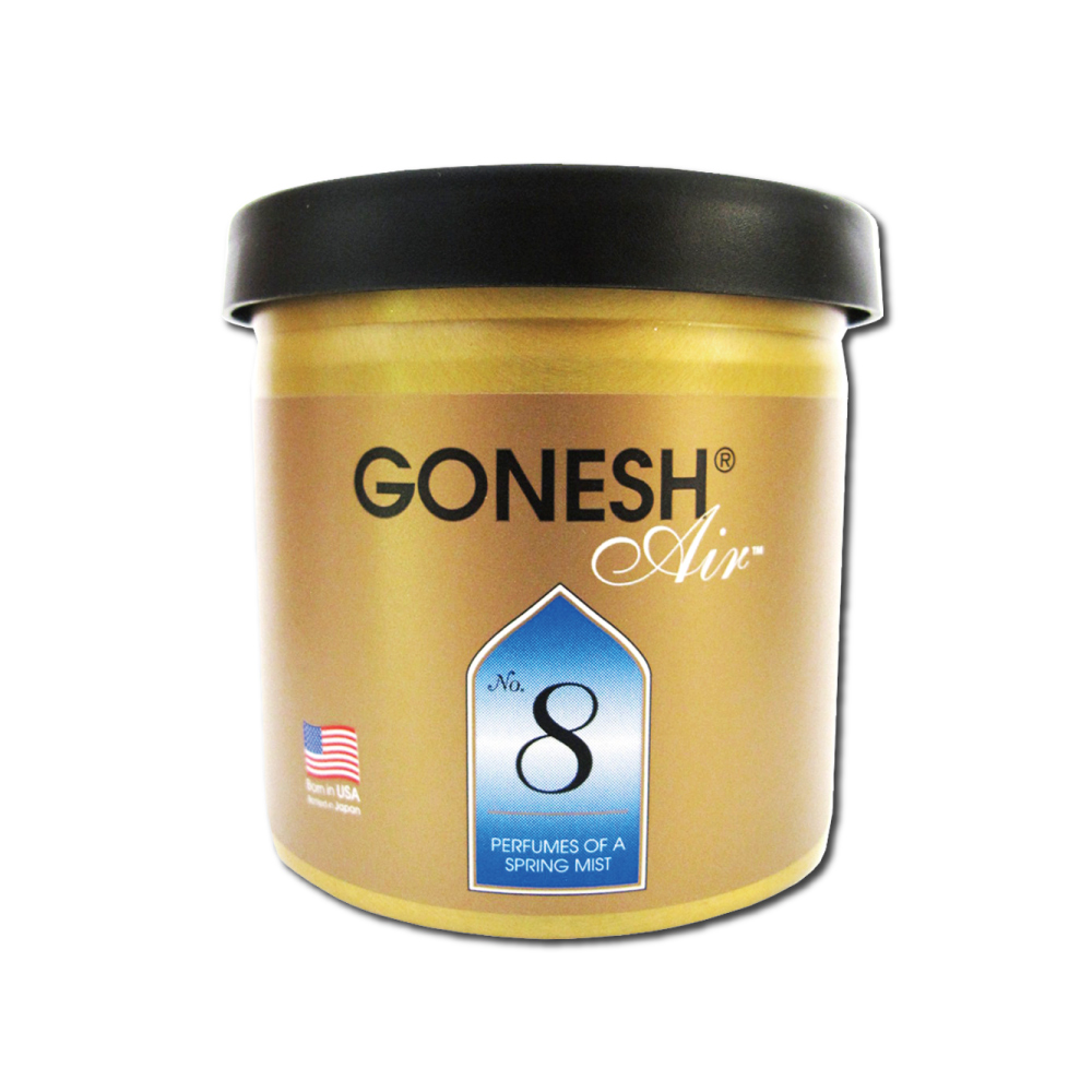 日本GONESH-室內汽車用香氛固體凝膠空氣芳香劑 (No.8春之薄霧)78g/罐
