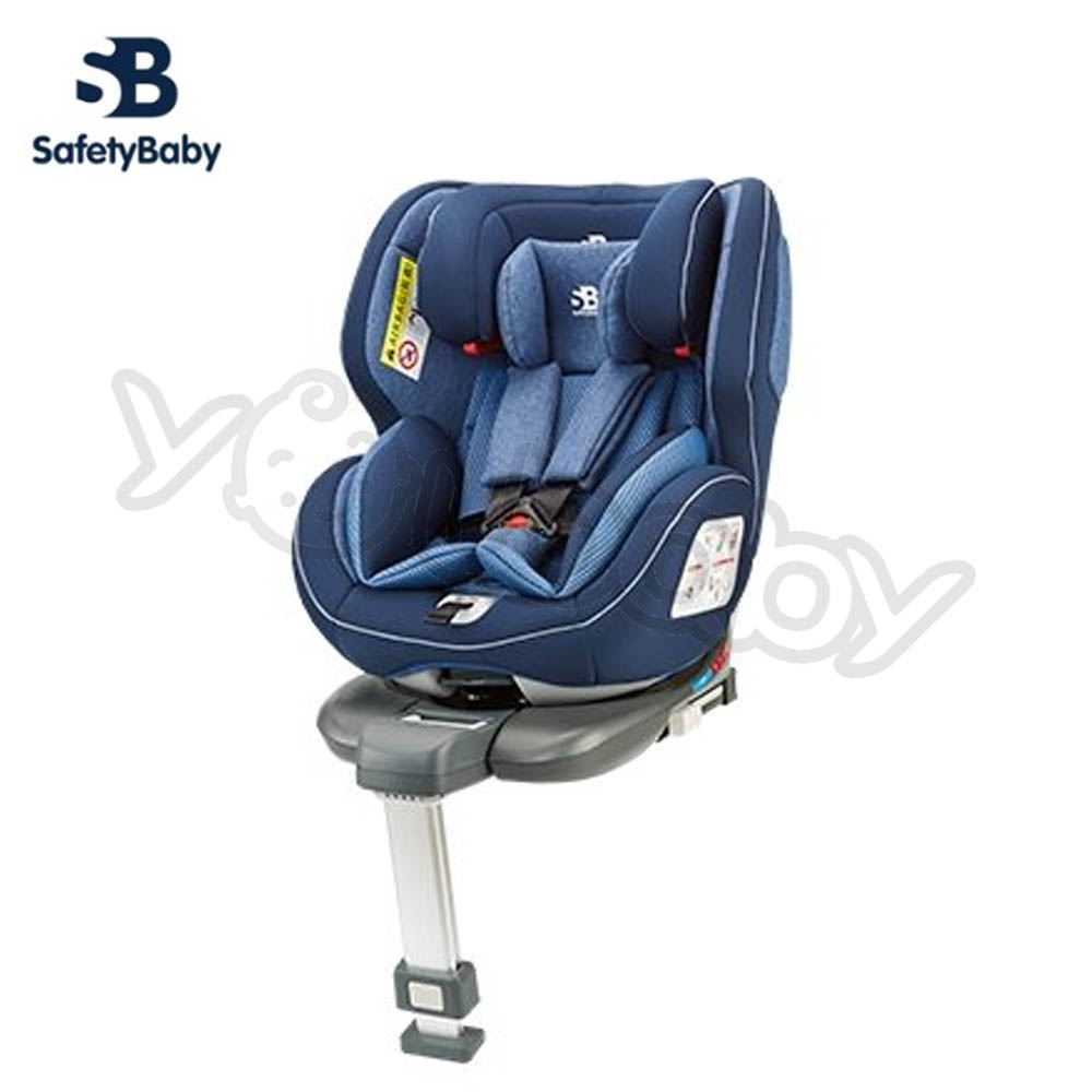 德國 Safety Baby 適德寶 0-12歲 isofix通風型汽座 (海王藍)/汽車安全座椅【贈
