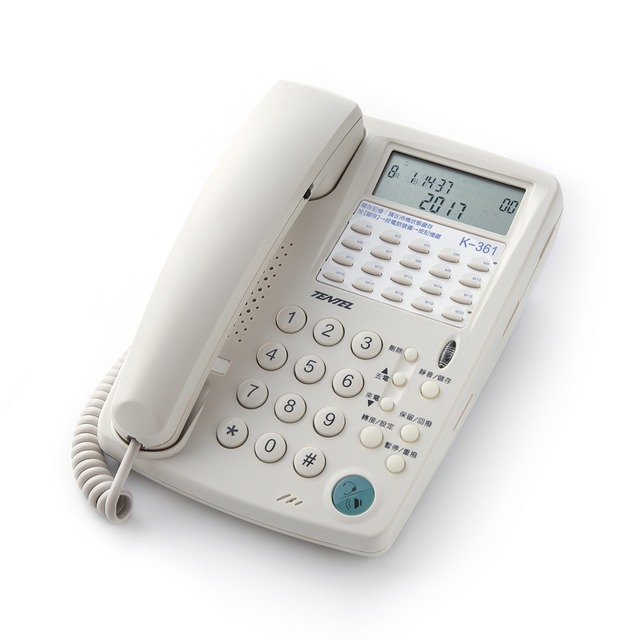 【中晉網路】國洋 K361 免持通話顯示電話機 雙模來話顯示話機 台灣製造