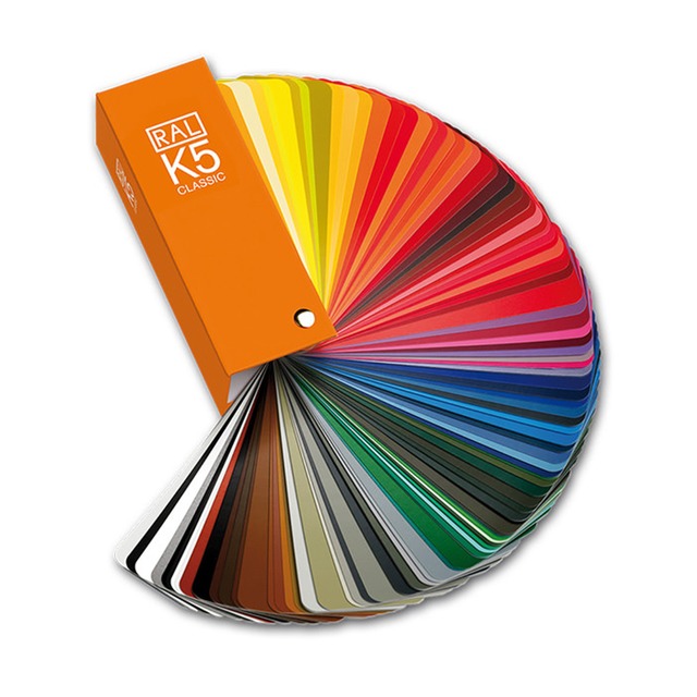 德國 RAL 勞爾 經典 K系列色卡 RAL Classic Color K5 Semi-matt單頁單色/本K5半光澤