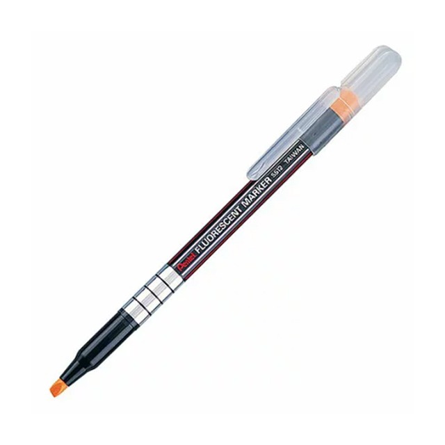 Pentel 飛龍 螢光筆 1.0~3.5mm 單色48支 /組 S512 橘