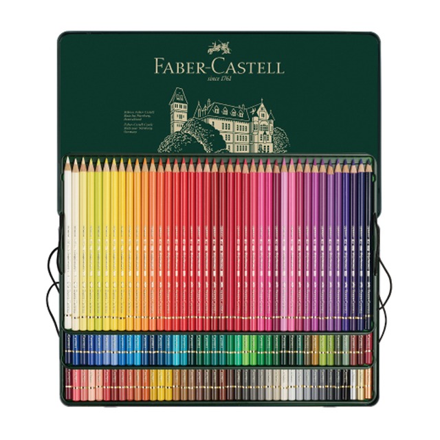 【Faber-Castell】輝柏 藝術家級油性色鉛筆120色/盒 110011
