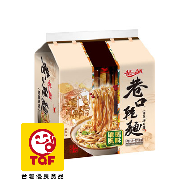 統一麵 巷口乾麵-麻醬風味(24包/箱)
