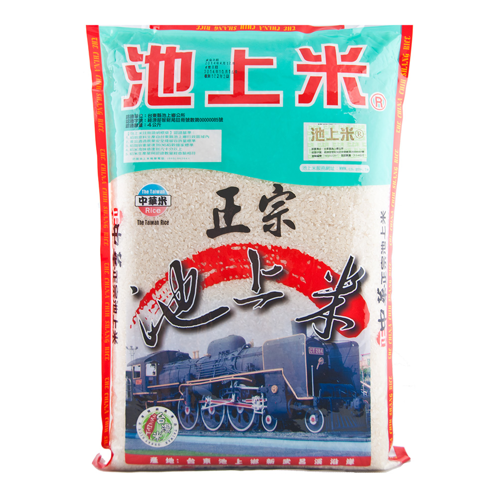 《中華米》正宗池上米(4kg/包)