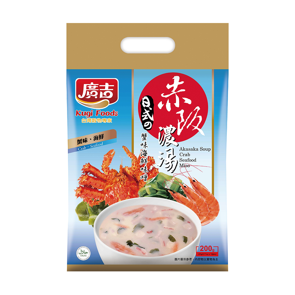 廣吉赤阪濃湯-蟹肉海鮮味噌口味