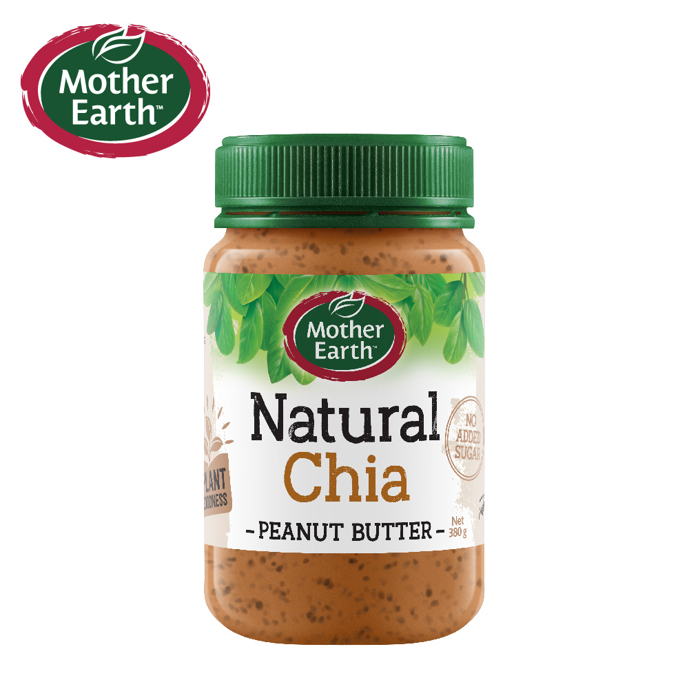 【壽滿趣】紐西蘭Mother Earth超級奇亞籽花生醬380g