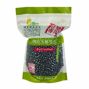 台灣在地優質商品-原生種黑豆550g/包 x３包