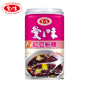 【愛之味】蒟蒻紅豆粉粿340g(12入/盒)