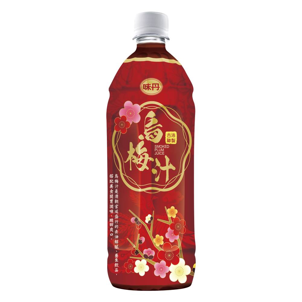 味丹 古早味烏梅汁 900mL(12入/箱)