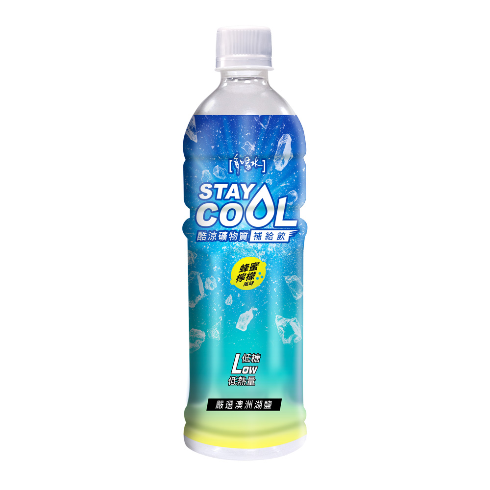 味丹 多喝水STAY COOL 酷涼礦物質補給飲600ML（24入/箱）