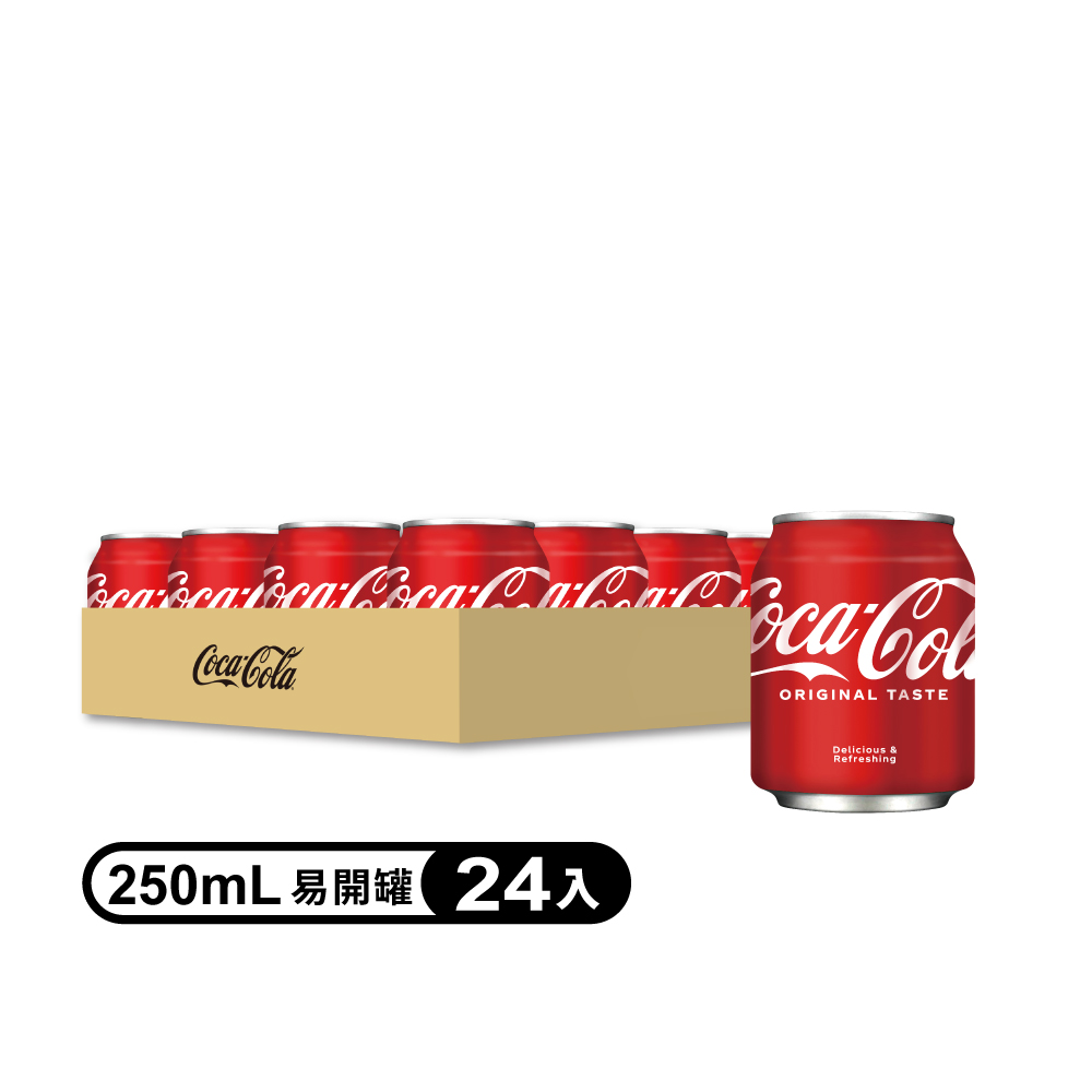 可口可樂-易開罐250ml(24入)X2