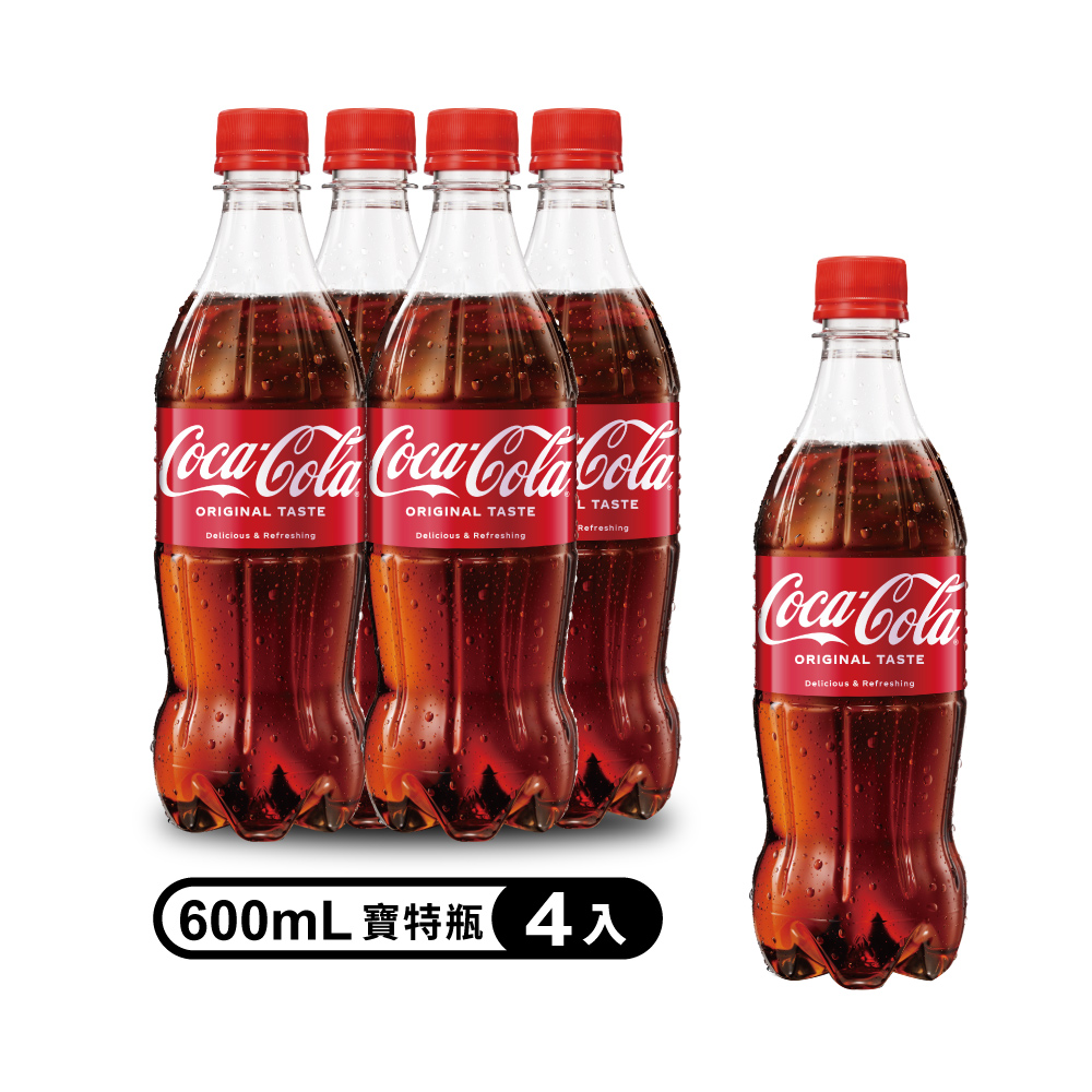 可口可樂600ml(4入)