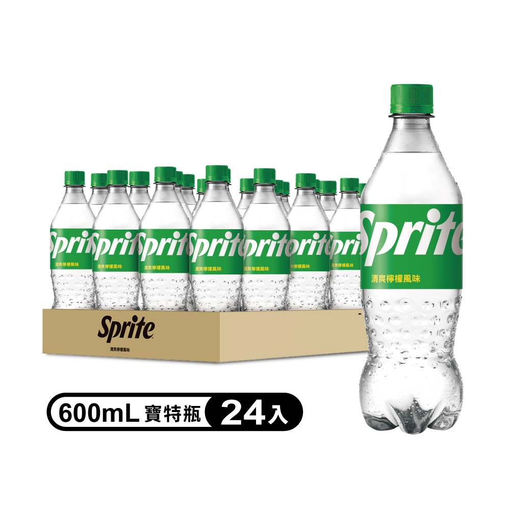 雪碧汽水600ml(24入/箱)