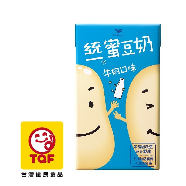 《統一》蜜豆奶-牛奶口味(24入/箱)