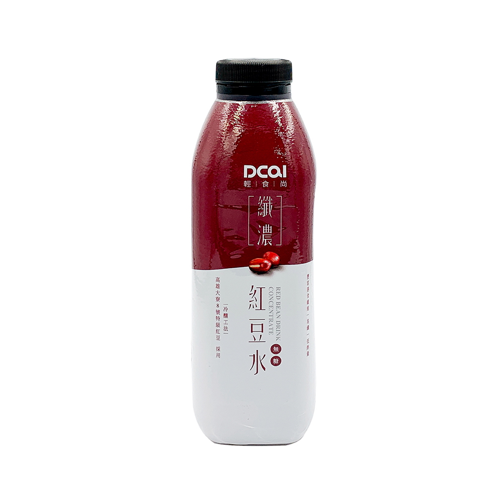 【大寮區農會】Dcal輕食尚-纖濃紅豆水 960毫升/瓶