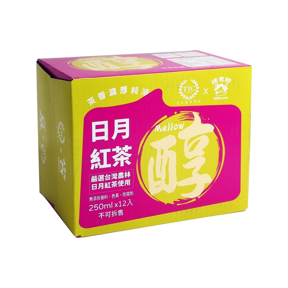 【迷克控x臺灣農林】日月紅茶250ml*12瓶(箱)