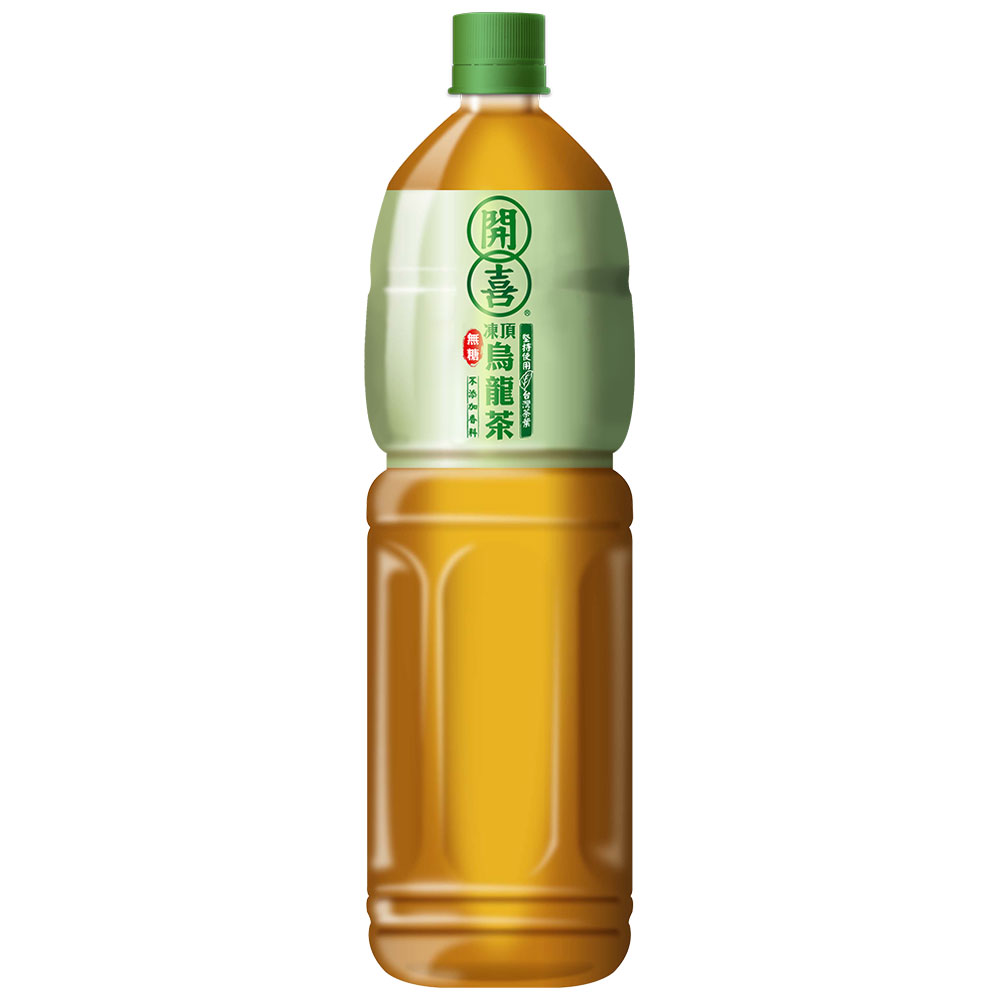 開喜 凍頂烏龍茶無糖款 (1500mlx12入/箱)