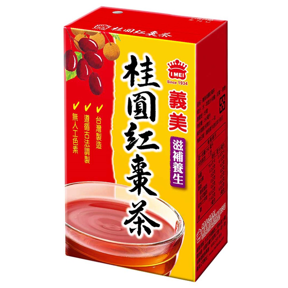 義美 桂圓紅棗茶250ml(24入/箱)