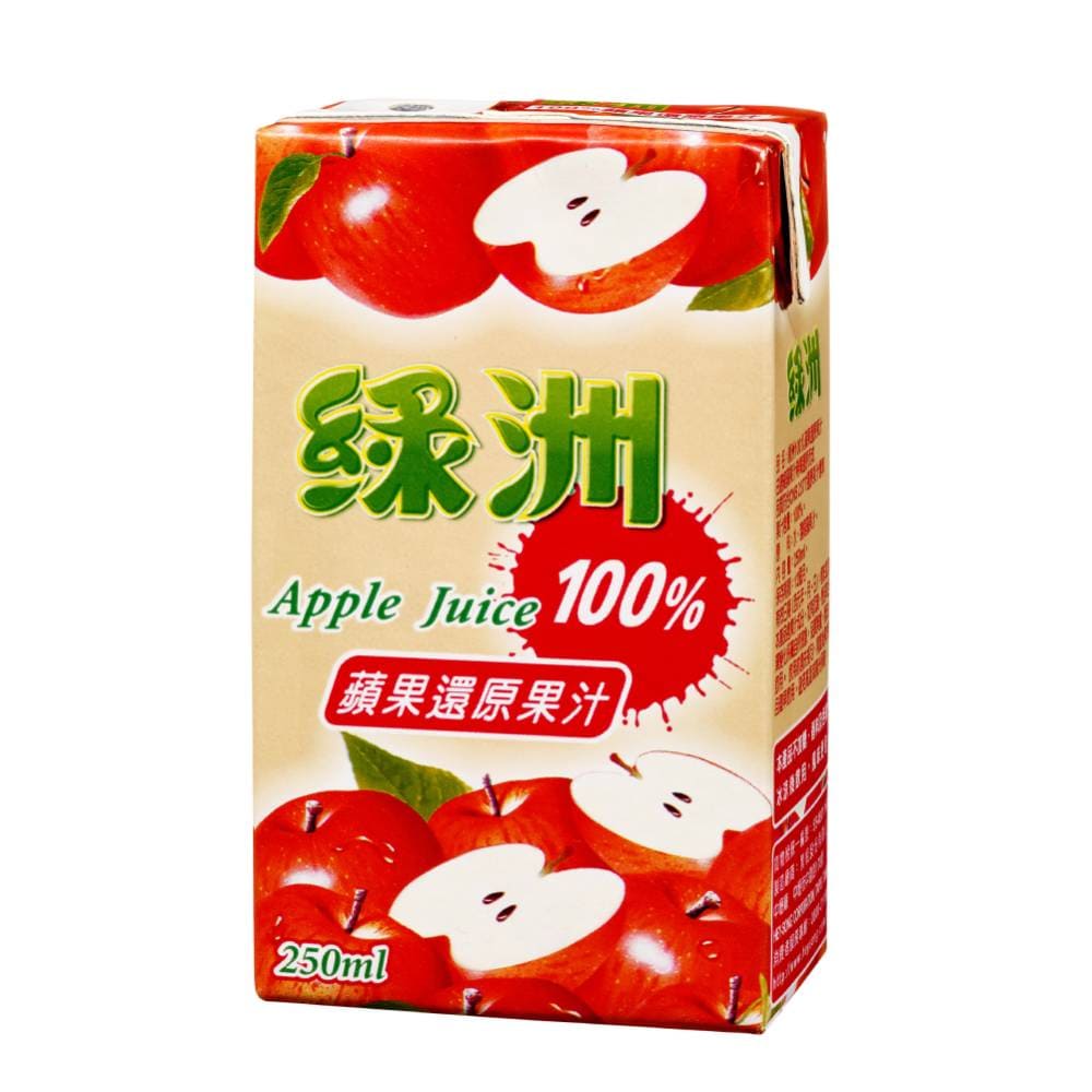 黑松綠洲100%蘋果綜合還原果汁250ml (24入/箱)
