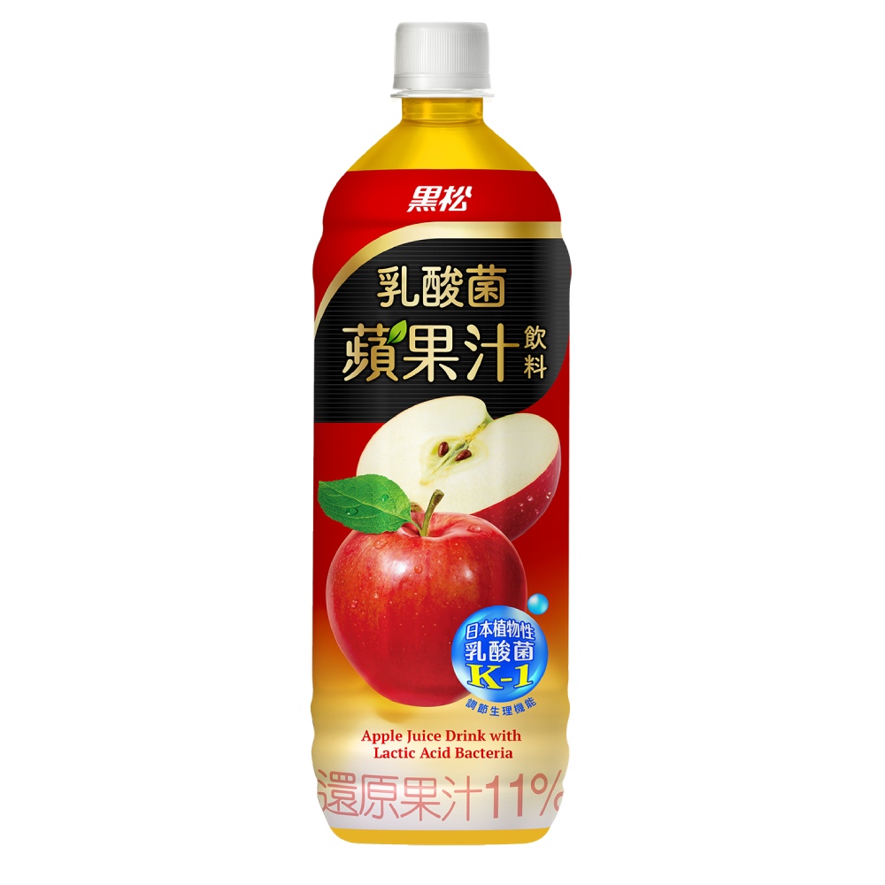 黑松乳酸菌蘋果汁980ml(12入/箱)