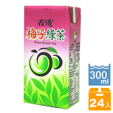 古道梅子綠茶300ml(24入/箱)