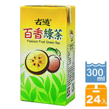 古道百香綠茶 300ml(24入/箱)