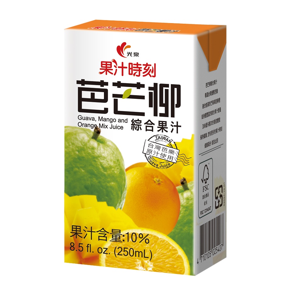 《果汁時刻》芭芒柳汁250ml(24入)
