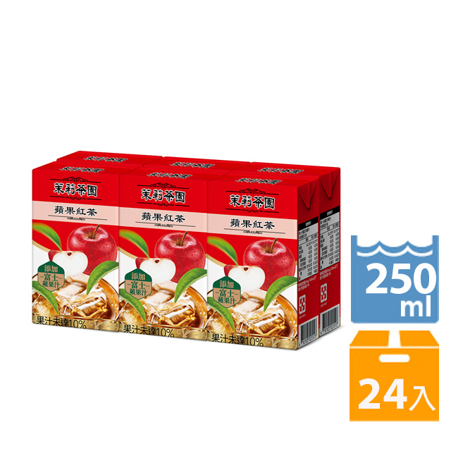 光泉 茉莉茶園 蘋果紅茶250ml(24入/箱)