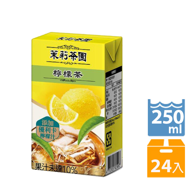 光泉 茉莉茶園 檸檬茶250ml(24入/箱)