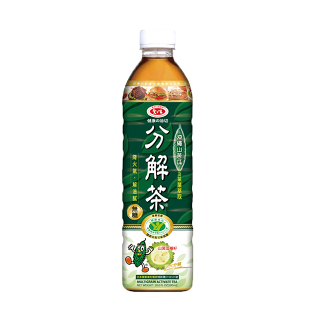 【愛之味】健康油切分解茶590ml(24入x2箱)