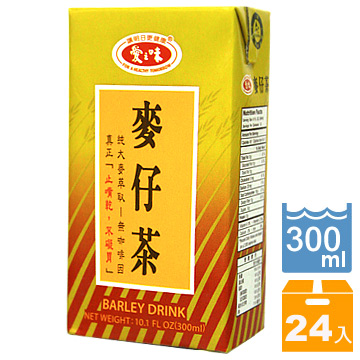 愛之味 麥仔茶300ml(24入/箱)