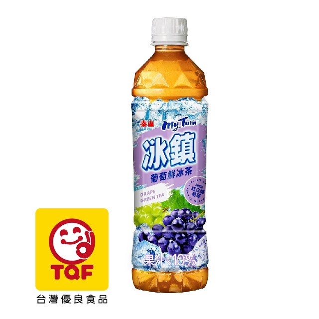 泰山 冰鎮葡萄鮮冰茶(535ml/24入)