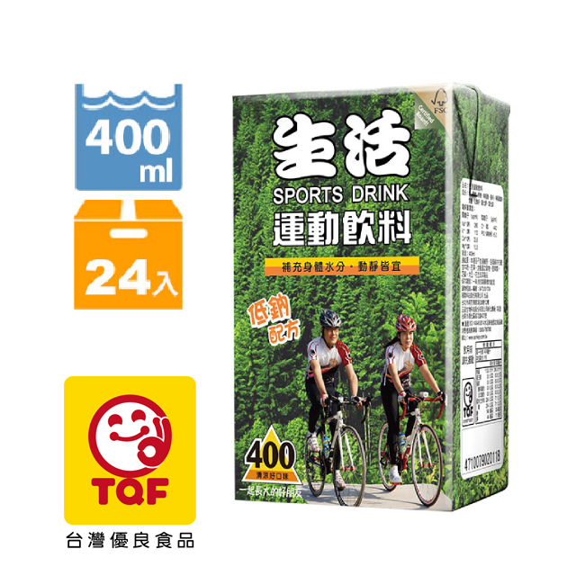 生活 運動飲料400ml(24入/箱) Sports Drink